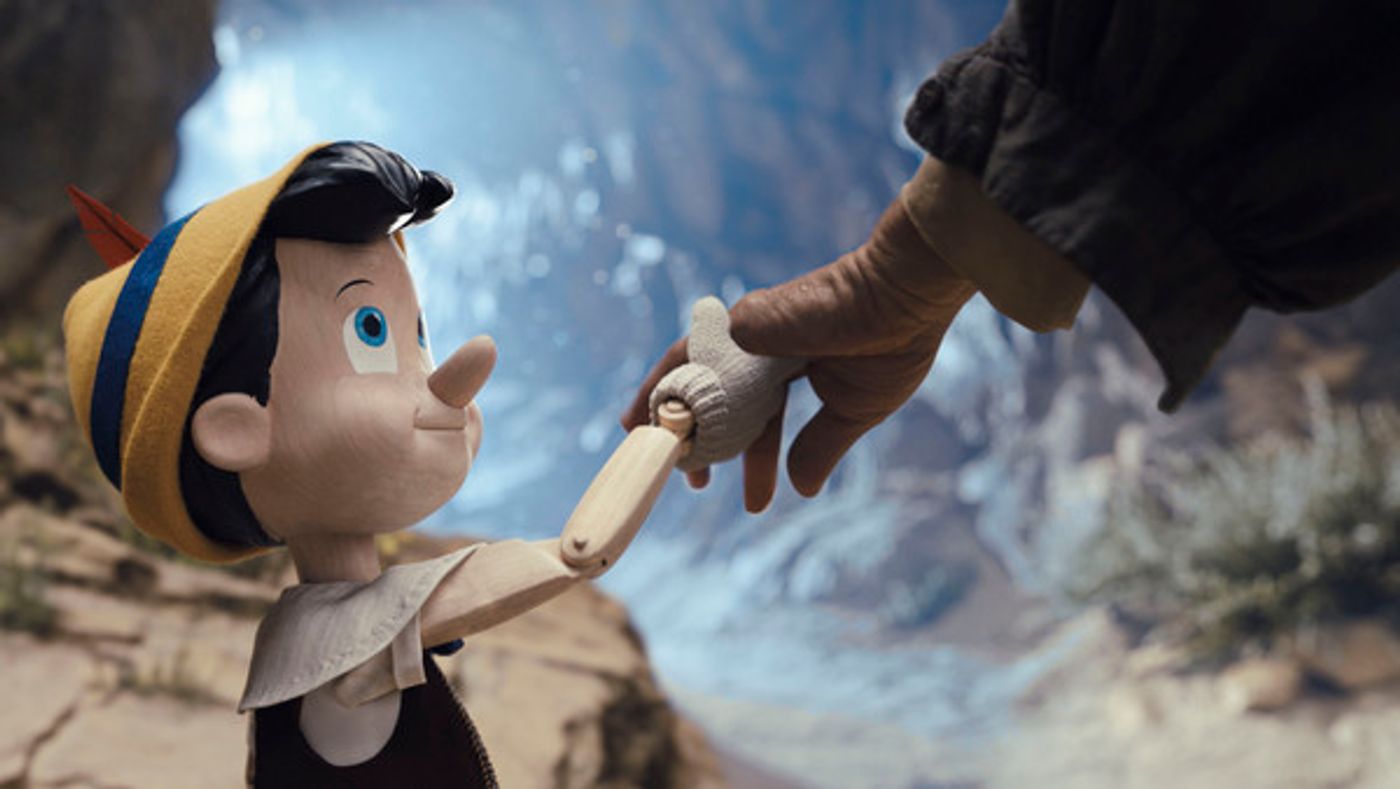 Pinocchio (voiced by Benjamin Evan Ainsworth) in Disneys live-action PINOCCHIO