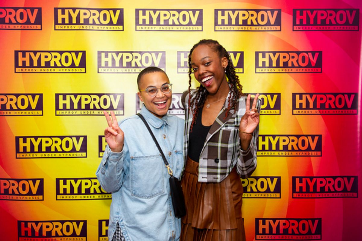 Kim Exum, Schanel Bailey at 