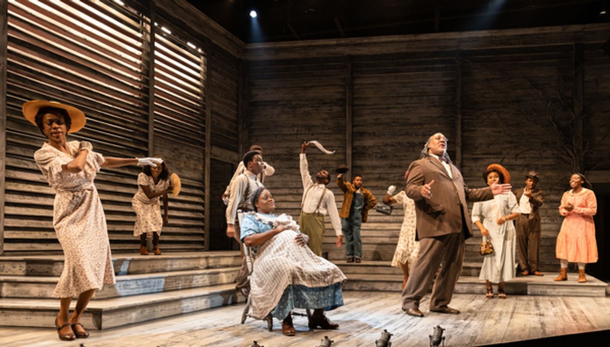 The Cast of The Color Purple at Photos: First Look at THE COLOR PURPLE at Signature Theatre Starring Nova Y. Payton, Frenchie Davis, and More