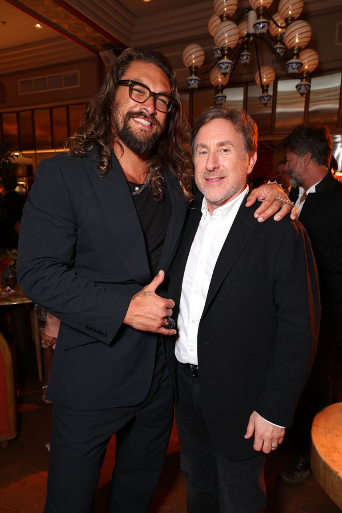 Jason Momoa and Jonathan Tropper, Executive Producer/Showrunner at Photos: Jason Mamoa & SEE Cast Hit the Red Carpet for Season Three