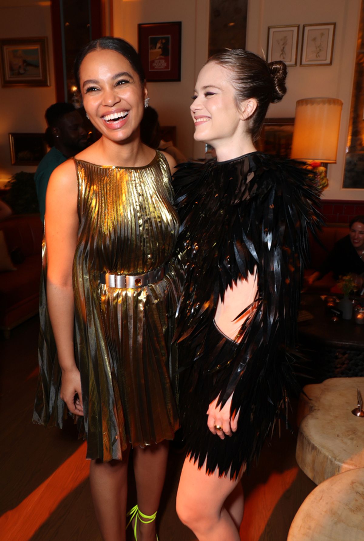 Nesta Cooper and Hera Hilmar at 