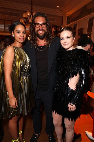 Nesta Cooper, Jason Momoa and Hera Hilmar Photo