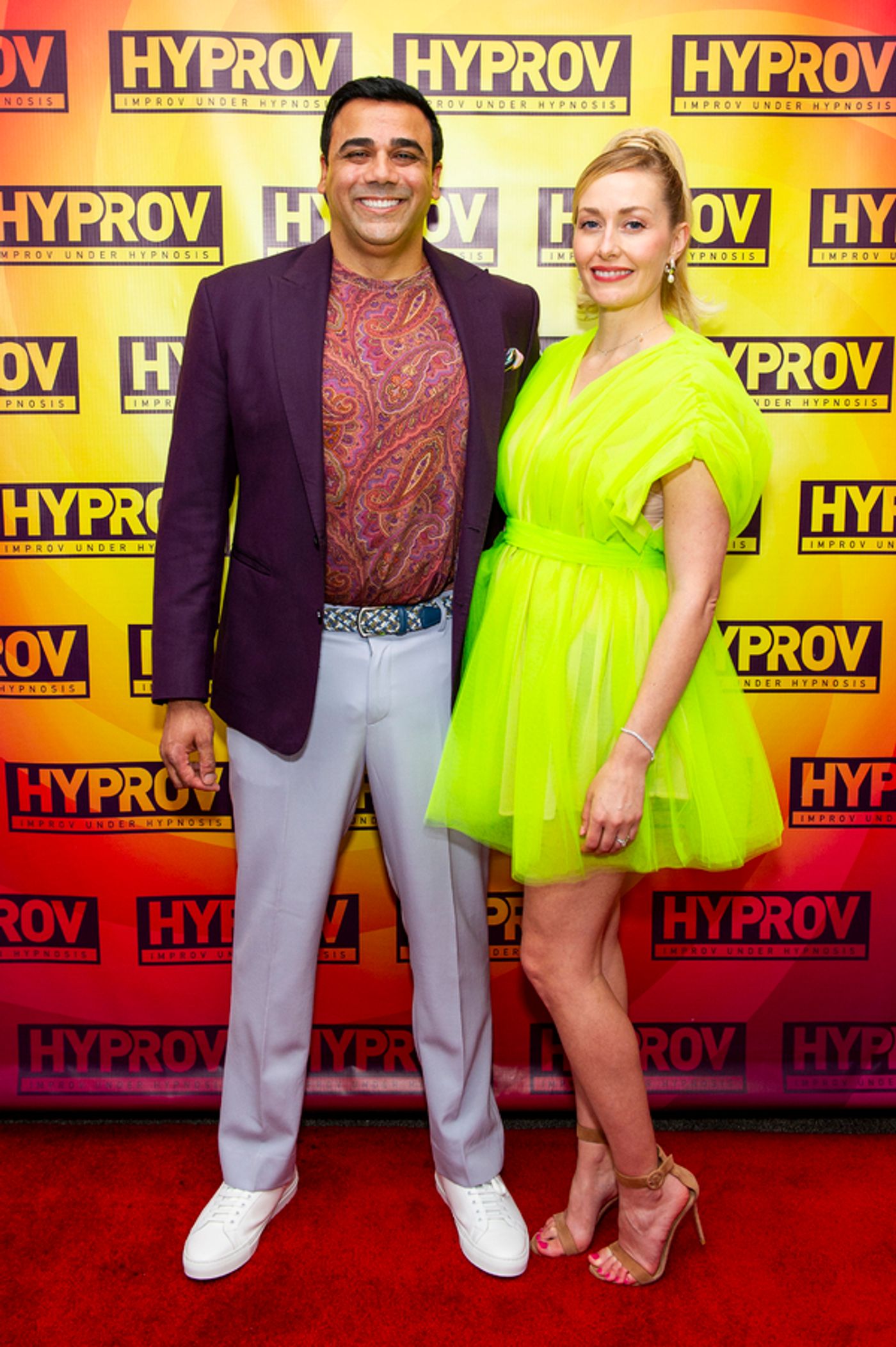 Asad Mecci and Sarah Power