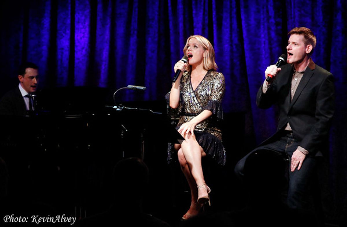 Paul Masse, Amy Spanger, Brian Shepard at 