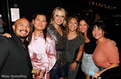 Mel Maghuyop, Liz Casasola, Amy Spanger, Anne Tamayo, Ali Ewoldt, Emy Coligado Photo