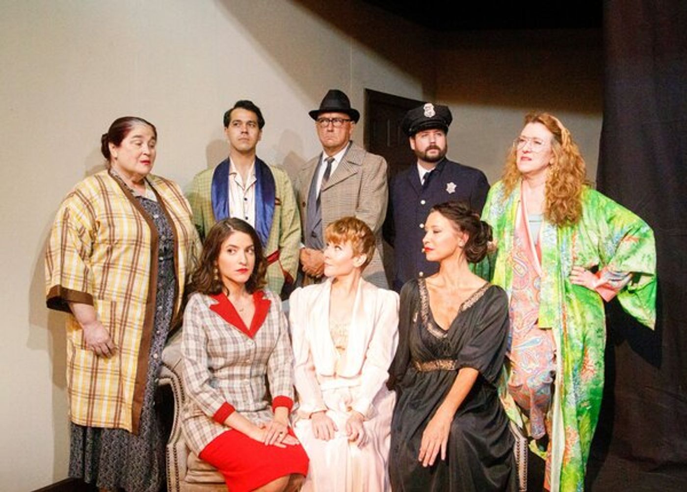 (Standing) Lisa J. Salas, Ben Billand, Jack Bernaz, Sean Spencer, Michele Selin

(Seated) Nina Rose Carlin, Courtney Shaffer, Jennifer Lee Moody