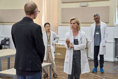 John Mackay, Sabrina Wu, Juliet Stevenson, Christopher Colquhoun Photo
