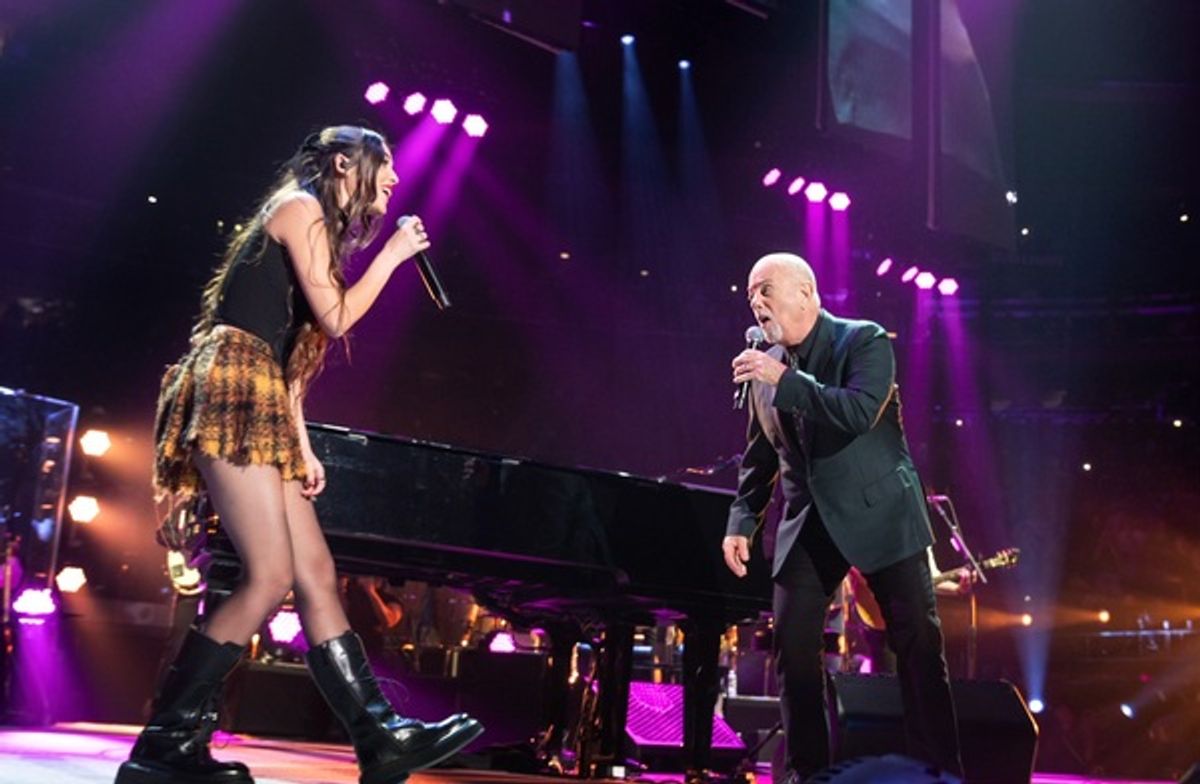 Olivia Rodrigo & Billy Joel at 