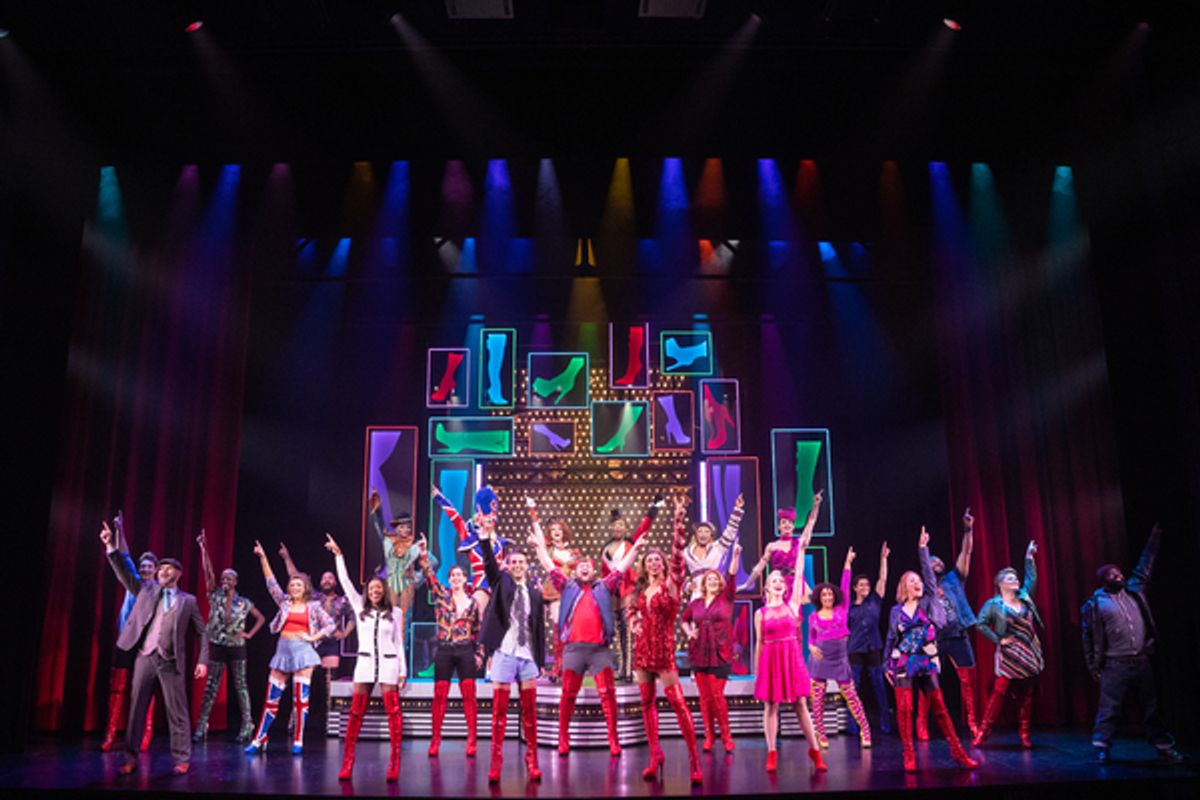 Kinky Boots Company at Photos & Video: First Look at Callum Francis, Christian Douglas & More in KINKY BOOTS Off-Broadway
