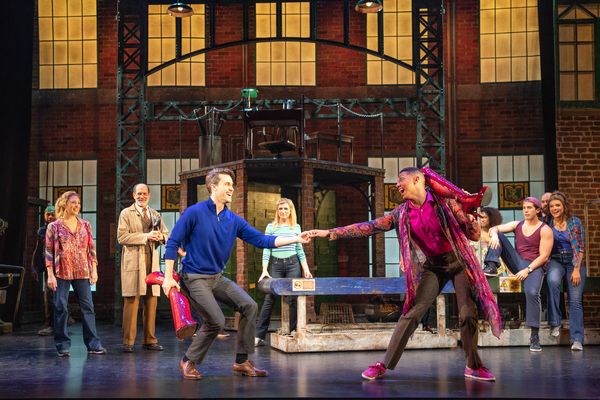 Christian Douglas, Callum Francis and Kinky Boots Company Photo