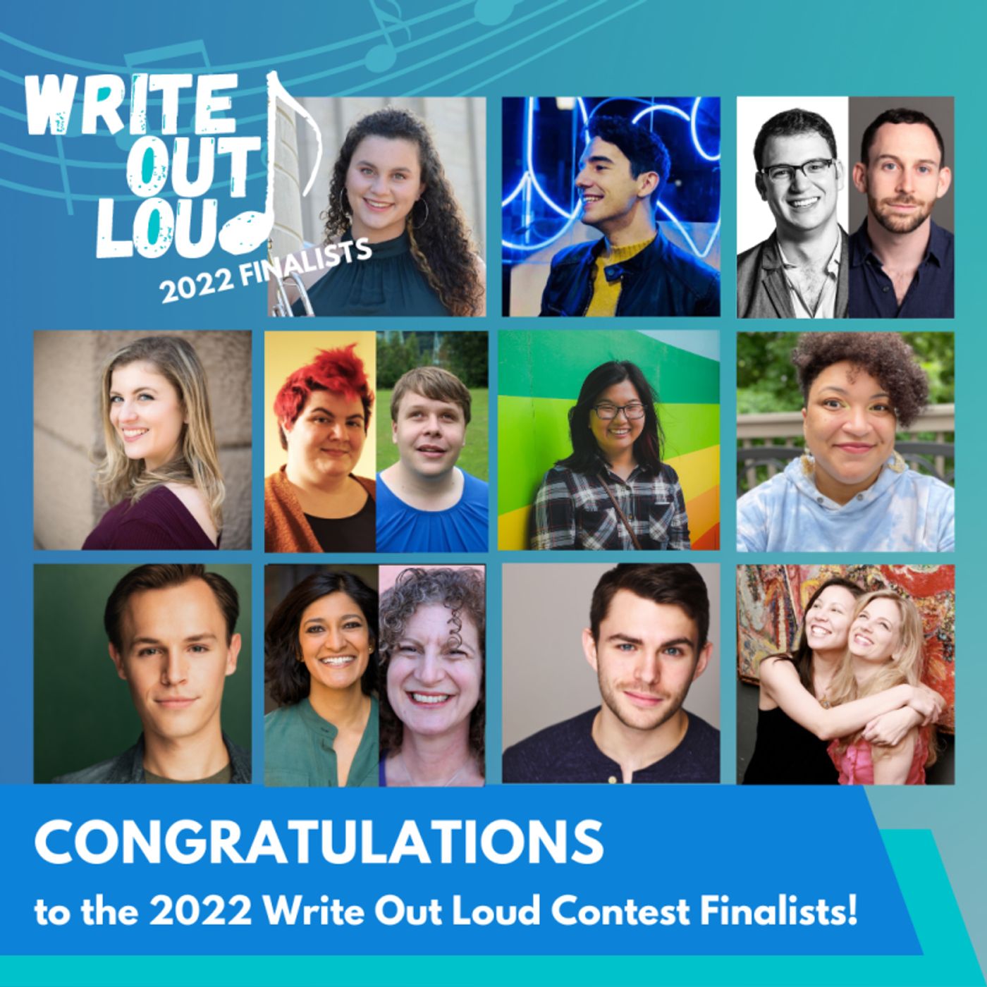 Taylor Louderman & Benjamin Rauhala's Write Out Loud Announces 2022 Finalists  Image