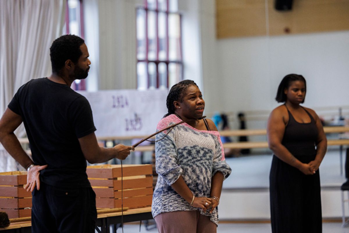 Ako Mitchell, Me’sha Bryan and Aaliyah Zhane at 