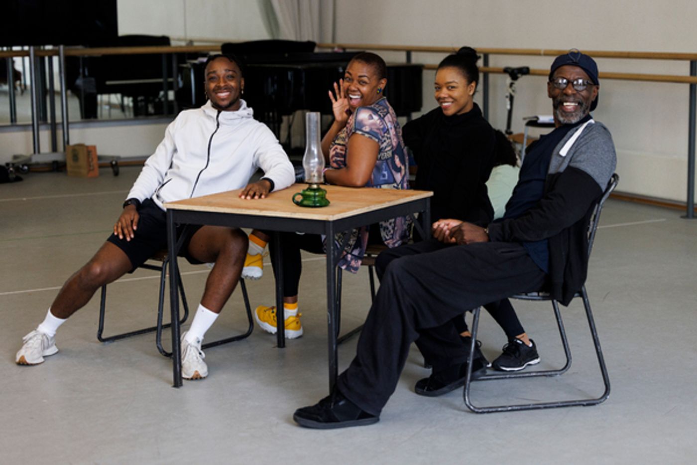 Alex Okoampa, Bree Smith, Monifa James and Neil Patterson