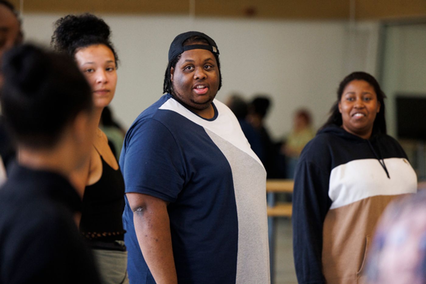 Esme Laudat, Kyle Birch and Karen Mavundukure