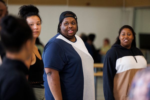 Esme Laudat, Kyle Birch and Karen Mavundukure  Photo