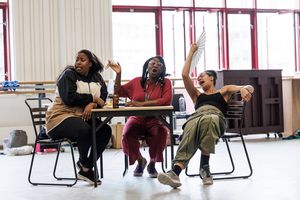 Karen Mavundukure, Rosemary Annabella Nkrumah and Esme Laudat  Photo