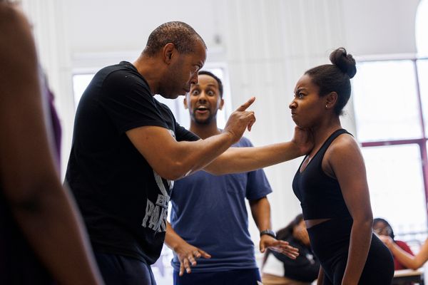 Kev McCurdy, Ahmed Hamad and Jimand Allotey  Photo