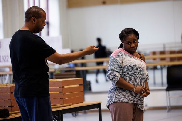 Kev McCurdy and Me’sha Bryan  Photo