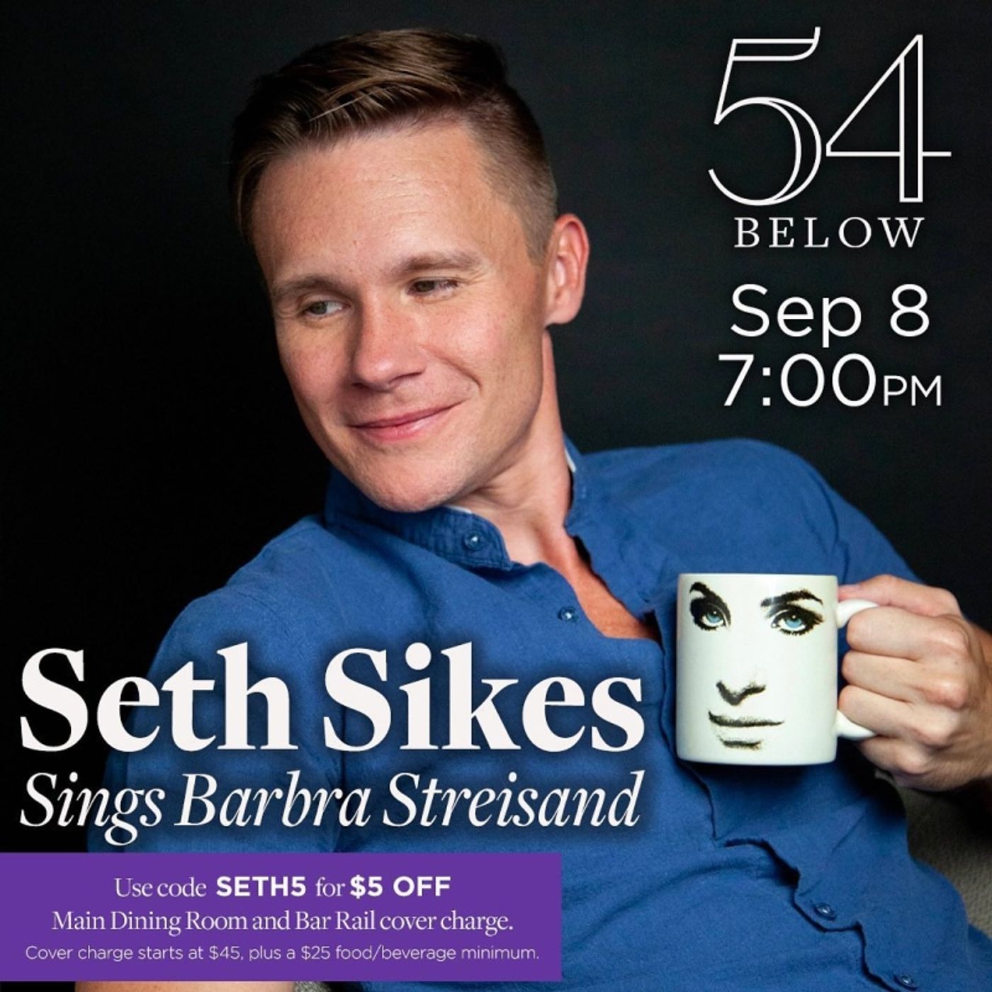 Interview: Seth Sikes of SETH SIKES SINGS BARBRA STREISAND at 54 Below  Image