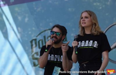 Alex Brightman and Elizabeth Teeter Photo