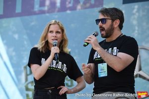 Elizabeth Teeter and Alex Brightman @ BroadwayWorld Elizabeth Teeter and Alex Brightman Photo