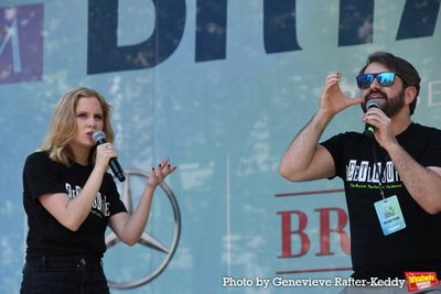 Elizabeth Teeter and Alex Brightman Photo