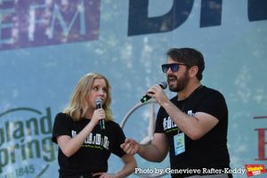 Elizabeth Teeter and Alex Brightman @ BroadwayWorld Elizabeth Teeter and Alex Brightman Photo