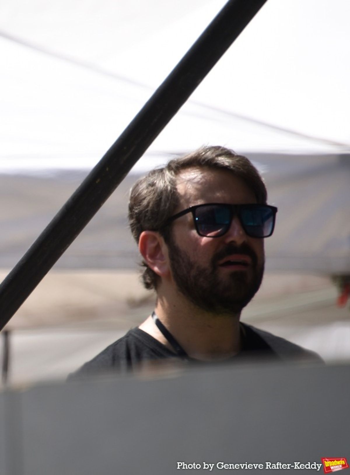 Alex Brightman watching A Strange Loop sing at 