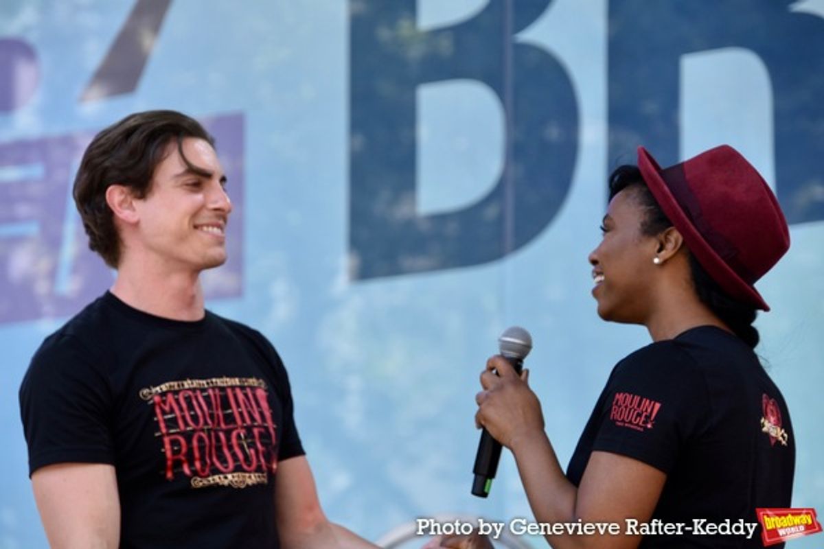 Derek Klena and Oyoyo Joi at 