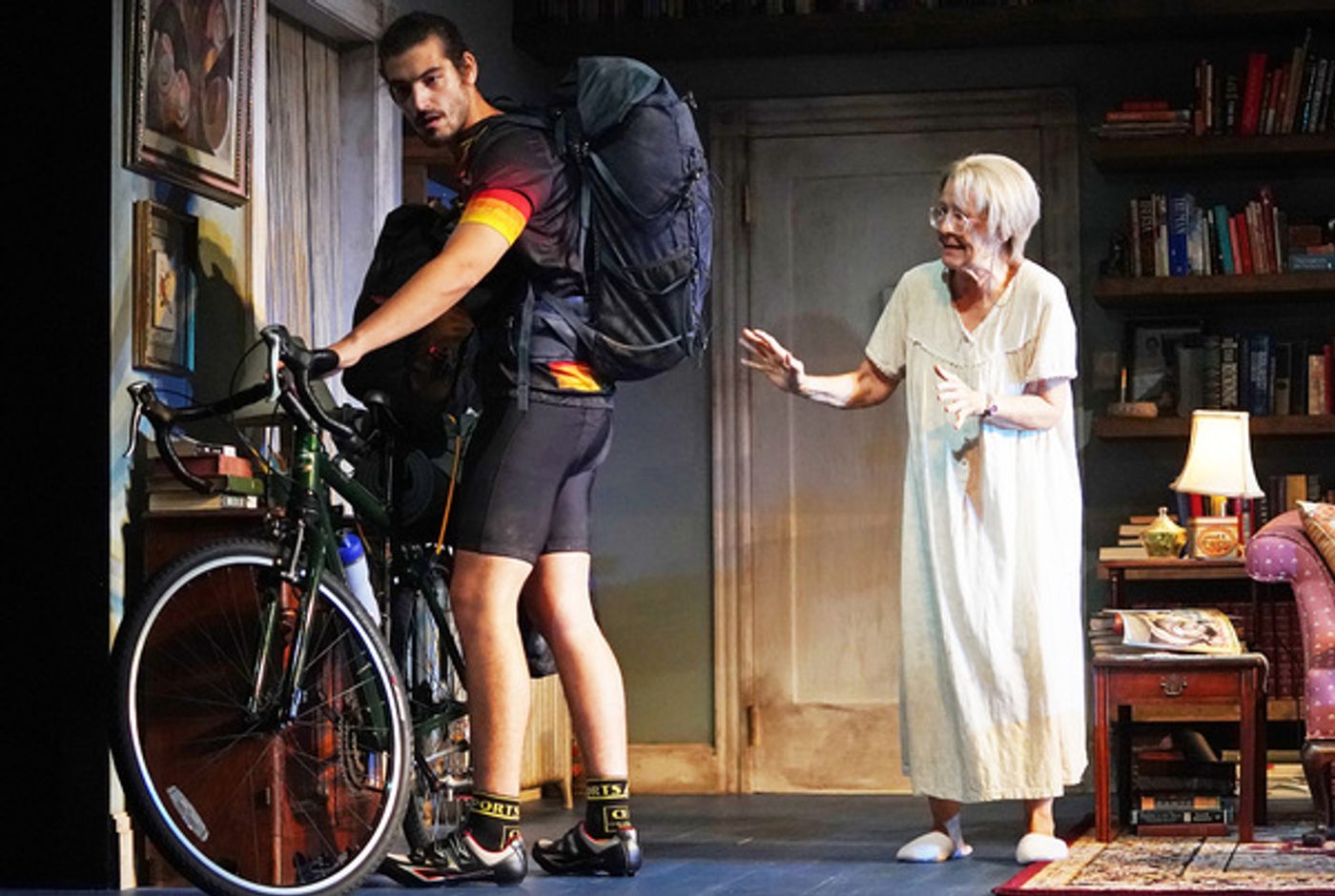 Clay Singer and Mia Dillon