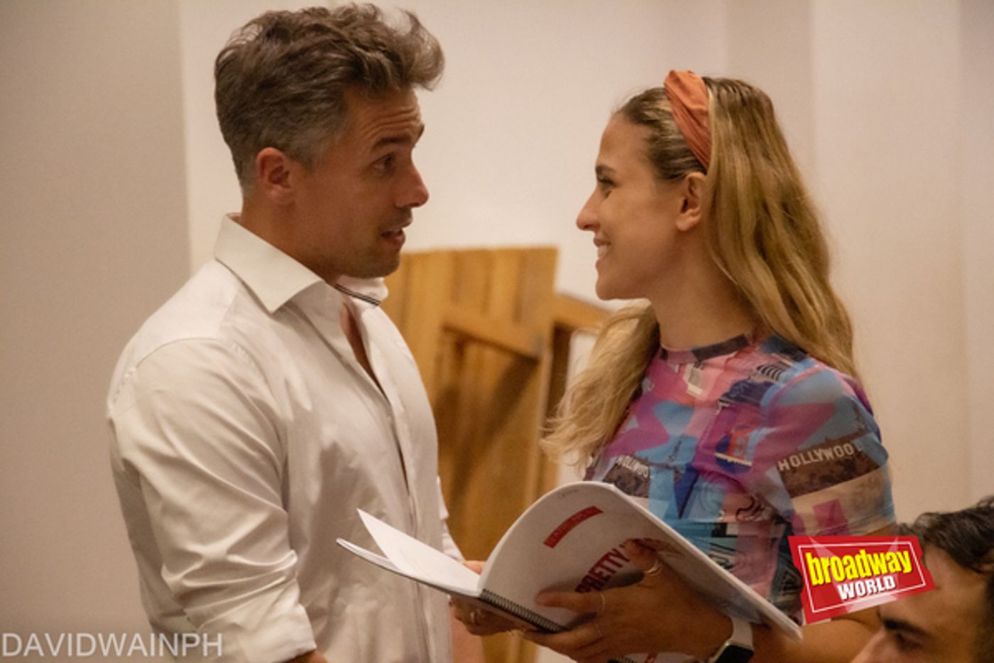 Photos: Roger Berruezo y Cristina Llorente en ensayos de PRETTY WOMAN EL MUSICAL Photos: Roger Berruezo y Cristina Llorente en ensayos de PRETTY WOMAN EL MUSICAL Image