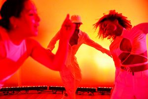 Kyra Smith, Matthew Johnson, and Runako Campbell Photo by Laura Fuchs @ BroadwayWorld Kyra Smith, Matthew Johnson, and Runako Campbell Photo by Laura Fuchs Photo