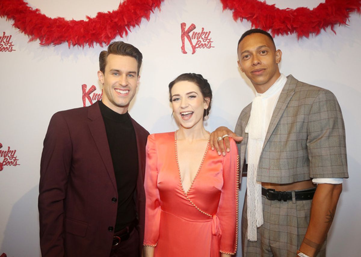 Callum Francis, Christian Douglas, and Danielle Hope at 