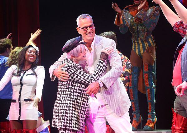 Cyndi Lauper and Jerry Mitchell Photo