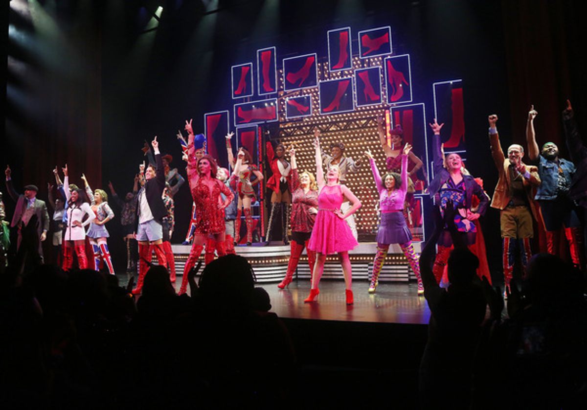 The Company of KINKY BOOTS at Photos: On the Red Carpet for Opening Night of KINKY BOOTS Off-Broadway!