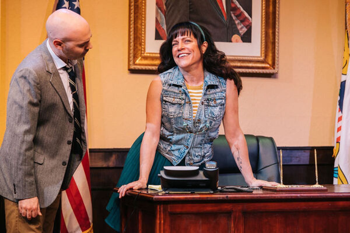 Michael Innocenti, Susan Marie Rhea at Photos: First Look at THE OUTSIDER at The Keegan Theatre
