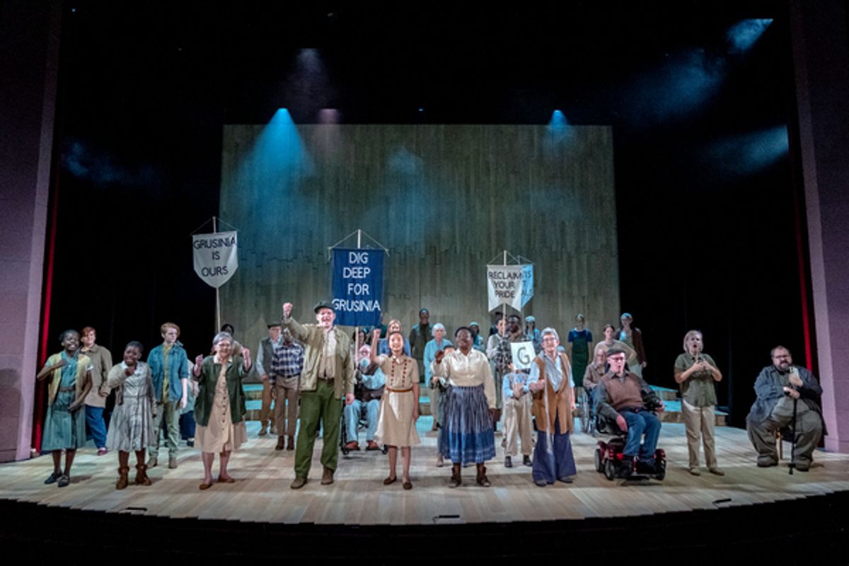 Company at Photos: First Look at THE DONCASTRIAN CHALK CIRCLE at Cast in Doncaster