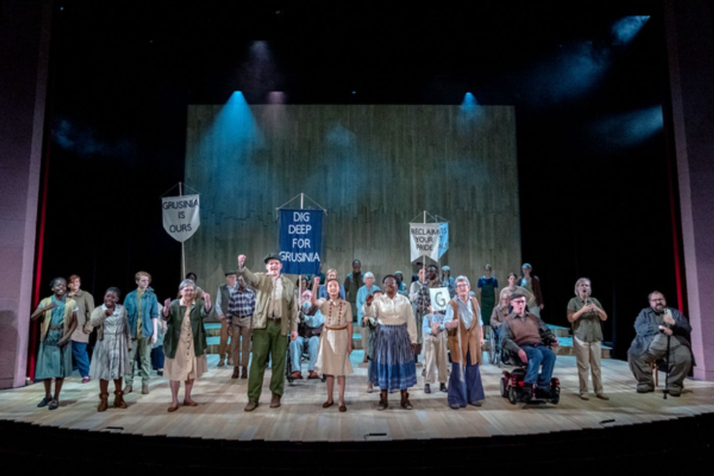 Photos: First Look at THE DONCASTRIAN CHALK CIRCLE at Cast in Doncaster  Image