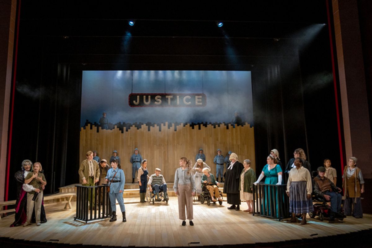 Company at Photos: First Look at THE DONCASTRIAN CHALK CIRCLE at Cast in Doncaster