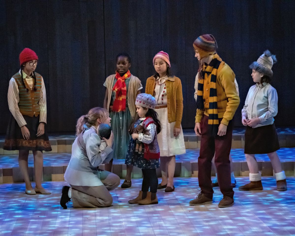 Daisy Ann Fletcher and company at Photos: First Look at THE DONCASTRIAN CHALK CIRCLE at Cast in Doncaster