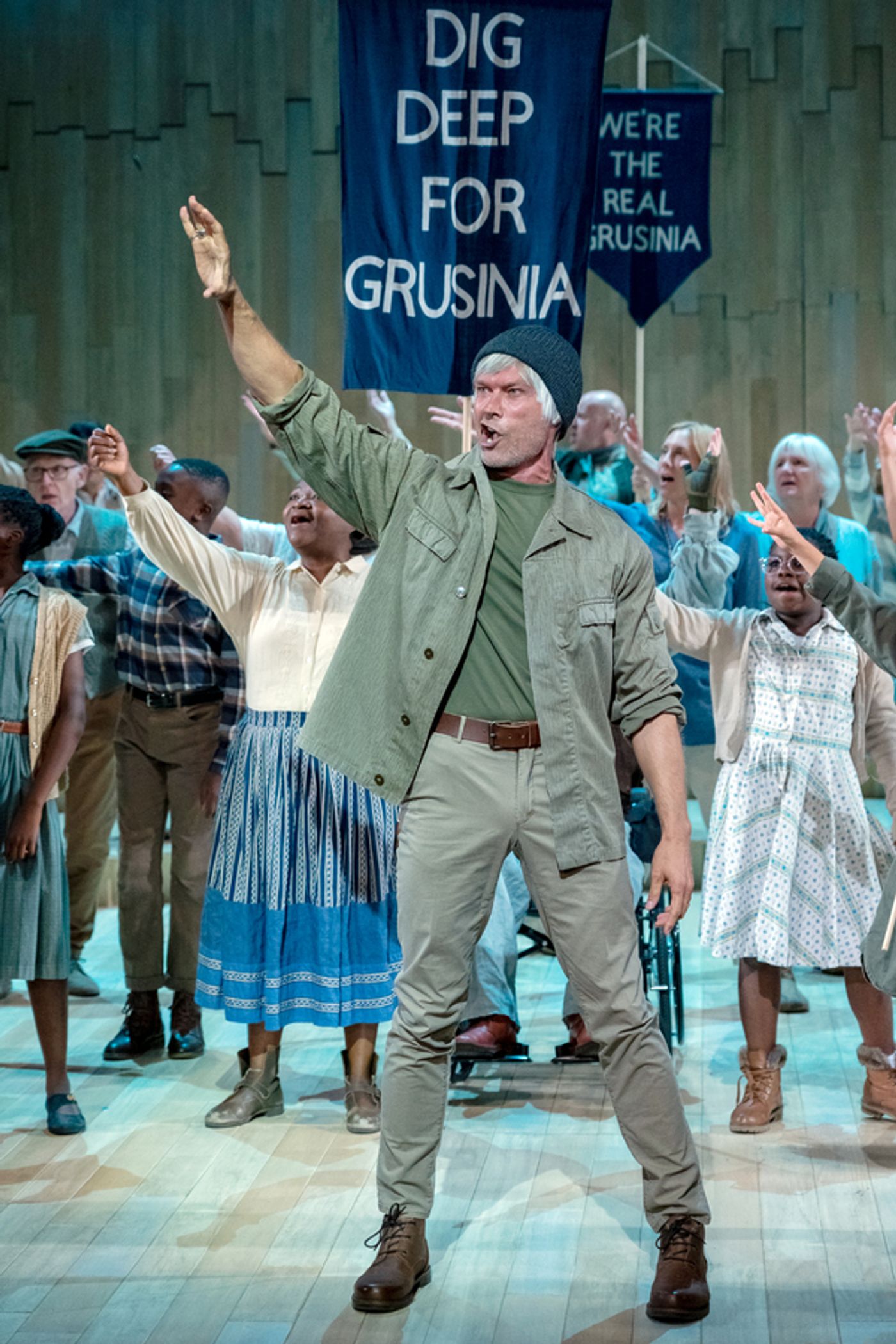 Photos: First Look at THE DONCASTRIAN CHALK CIRCLE at Cast in Doncaster  Image