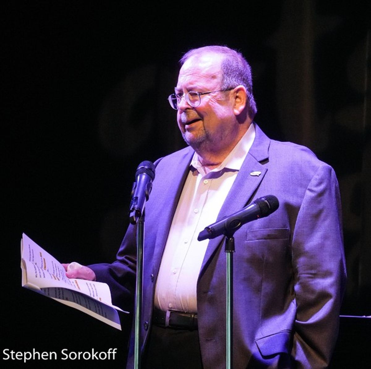 Gary Schweikhart at Avery Sommers Heads Cabaret Benefit For Injured PR Professional Gary Schweikhart