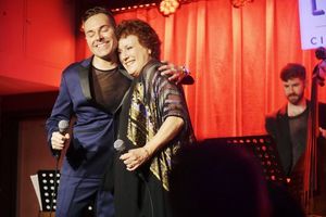 Travis Moser and Judy Kaye @ BroadwayWorld Travis Moser and Judy Kaye Photo