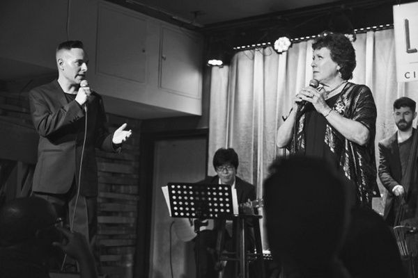 Travis Moser and Judy Kaye  Photo