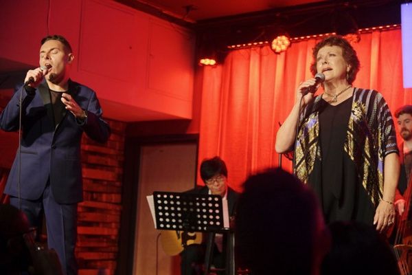 Travis Moser and Judy Kaye  Photo