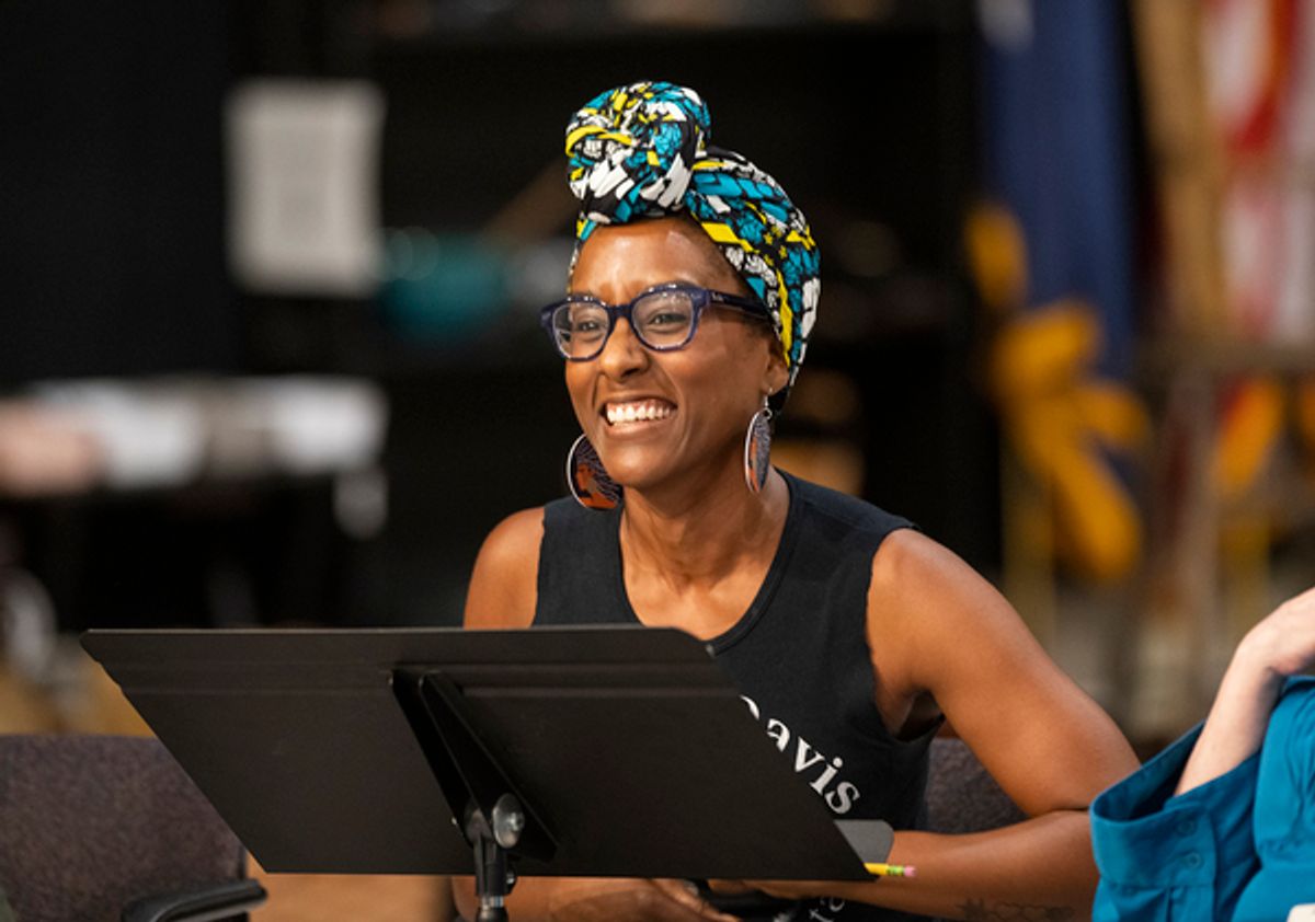 Celeste M. Cooper at Photos: Go Inside Rehearsals for Steppenwolf's THE MOST SPECTACULARLY LAMENTABLE TRIAL OF MIZ MARTHA WASHINGTON