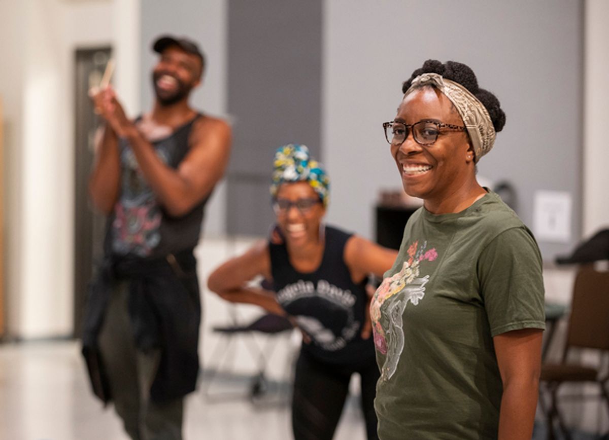 Carl Clemons-Hopkins, Celeste M. Cooper and Sydney Charles  at 