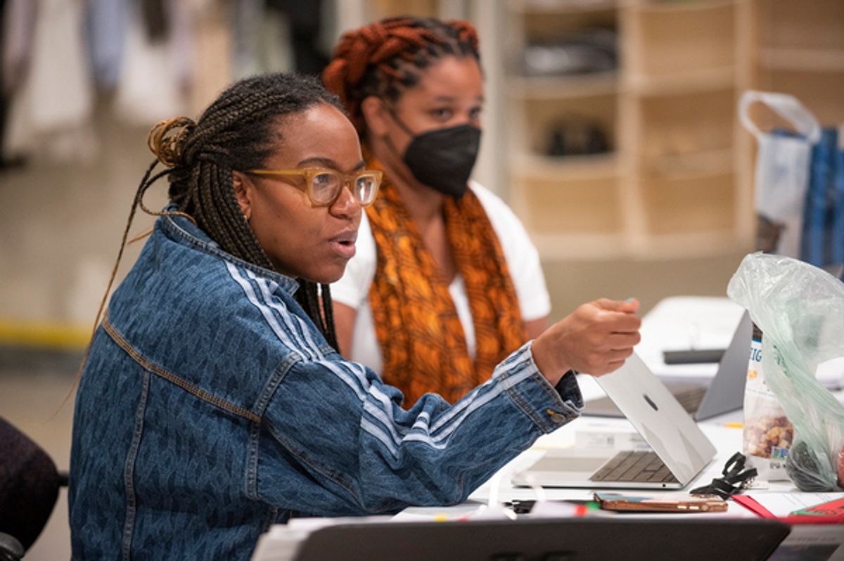 Whitney White and Manna-Symone Middlebrooks  at 