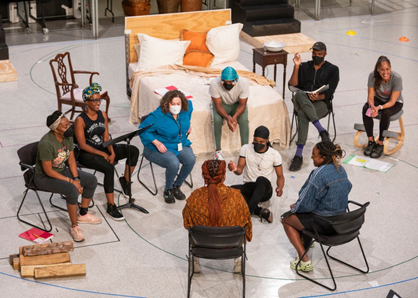 Photos: Go Inside Rehearsals for Steppenwolf's THE MOST SPECTACULARLY LAMENTABLE TRIAL OF MIZ MARTHA WASHINGTON  Image