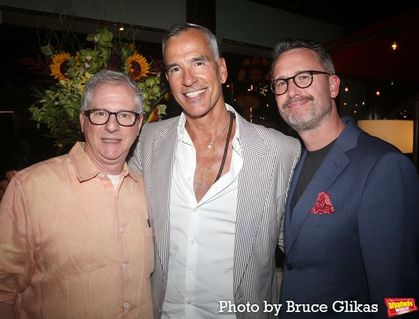 Lighting Designer Kenneth Posner, Director Jerry Mitchell and Associate Director DB B Photo